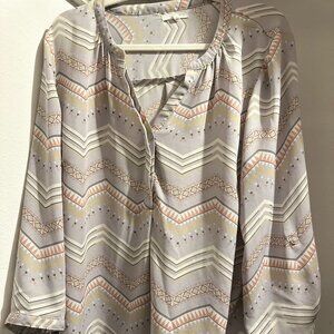 Maurices Chevron Tunic Size 2